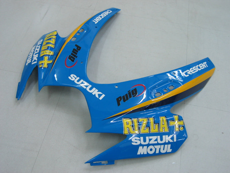 Owiewki 2006-2007 Suzuki GSXR 600 750 Blue Rizla Racing Generic