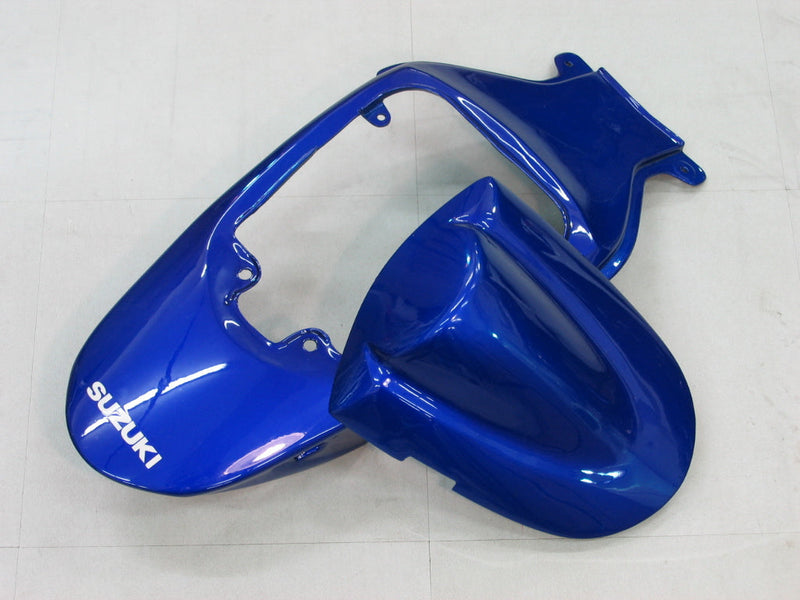 For GSXR 600/750 2006-2007 Bodywork Fairing Blue ABS Injection Molded Plastics Set