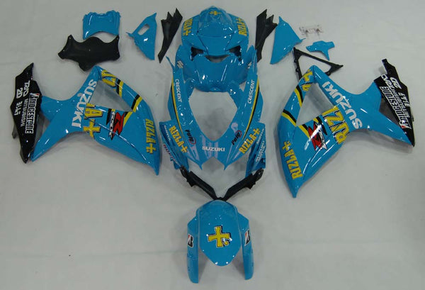 Verkleidungen 2008-2010 Suzuki GSXR 600 750 Blau Rizla Racing Generic