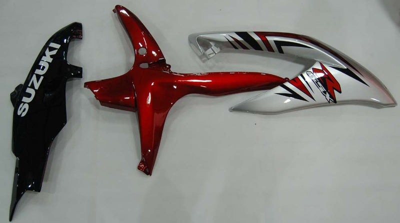 Verkleidungen 2008-2010 Suzuki GSXR 600 750 Silber Rot GSXR Generic