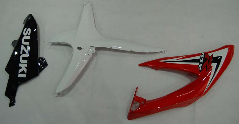 Carenagens 2008-2010 Suzuki GSXR 600 750 Vermelho Branco Preto GSXR Genérico