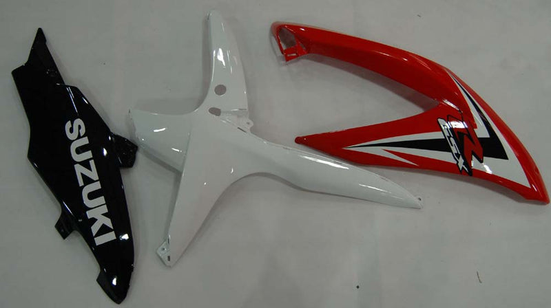 Carenagens 2008-2010 Suzuki GSXR 600 750 Vermelho Branco Preto GSXR Genérico