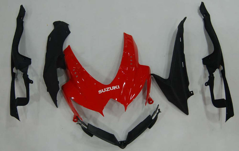 Fairings 2008-2010 Suzuki GSXR 600 750 Röd Vit Svart GSXR Racing Generic