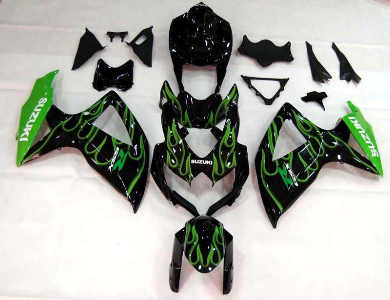 2008-2010 GSXR 600 750 Fairing Kit 34 farger Generisk