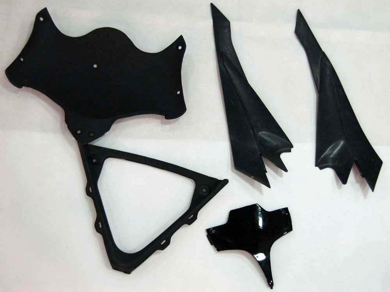 Fairings 2008-2010 Suzuki GSXR 600 750 Black & Green Flame GSXR Racing Generic