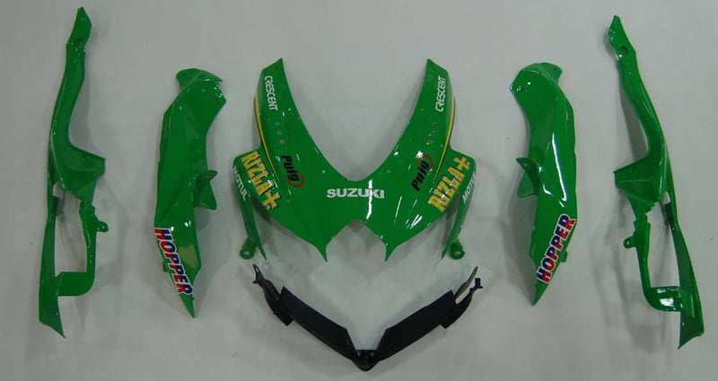 Verkleidungen 2008-2010 Suzuki GSXR 600 750 Grün Rizla Generic