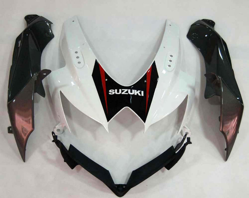 Owiewki 2008-2010 Suzuki GSXR 600 750 Biało-Srebrny GSXR Racing Generic