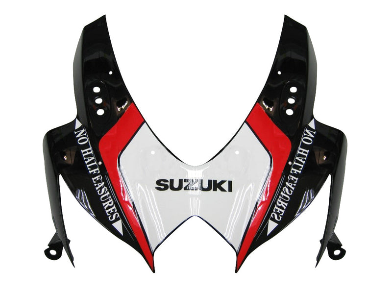 Owiewki 2008-2010 Suzuki GSXR 600 750 Black Relentless Racing Generic