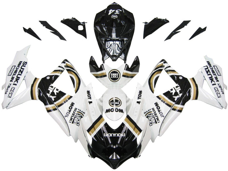 2008-2010 GSXR 600 750 Fairing Kit 34 färger Generic