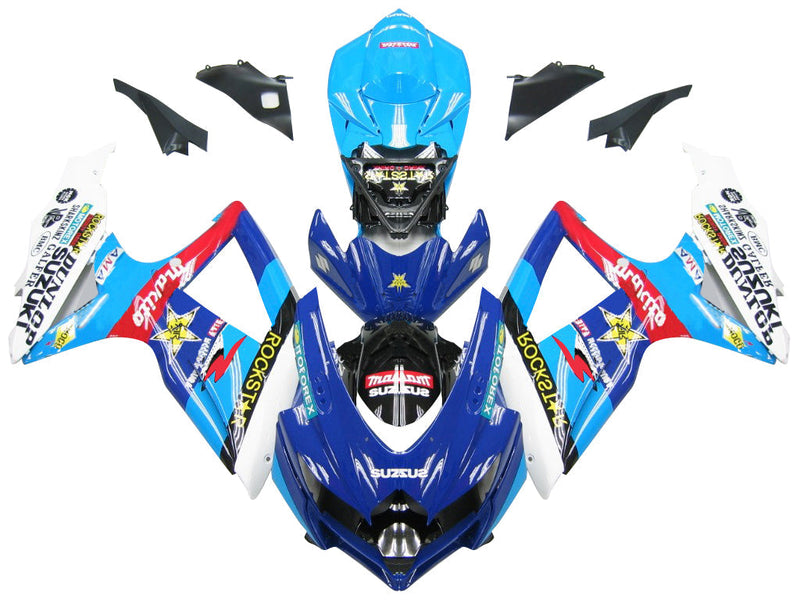 Valaisimet 2008-2010 Suzuki GSXR 600 750 Blue Rockstar Malkita Generic