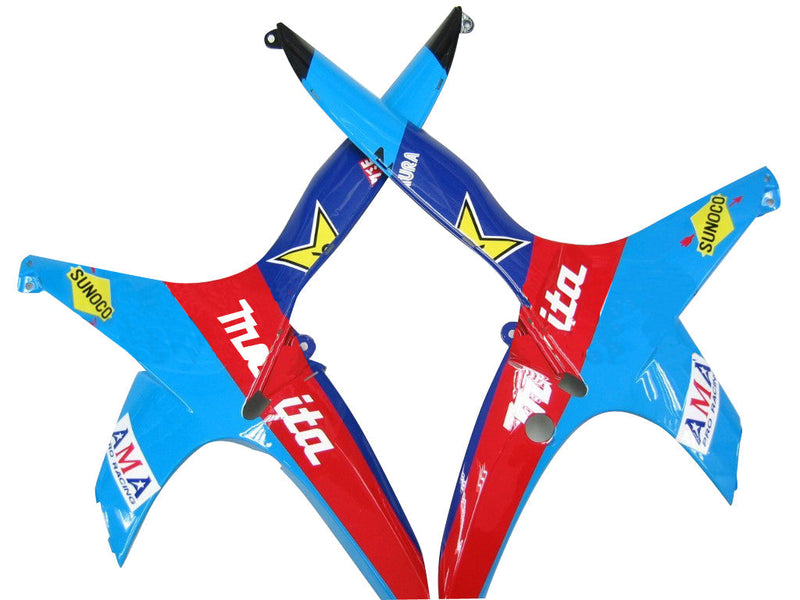 Fairings 2008-2010 Suzuki GSXR 600 750 Blue Rockstar Malkita Generic