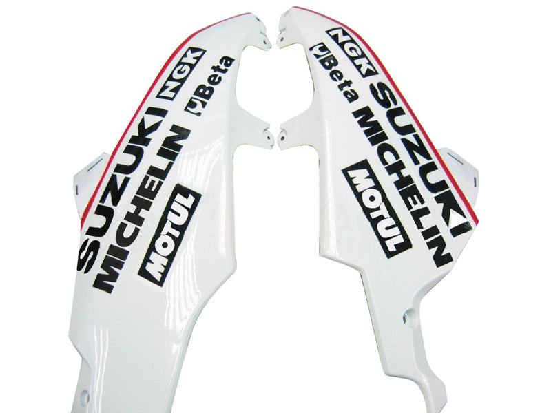 Fairings 2008-2010 Suzuki GSXR 600 750 Svart Vit GSXR Racing Generic