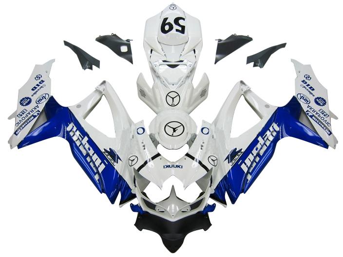 2008–2010 GSXR 600 750 Verkleidungsset, 34 Farben, generisch