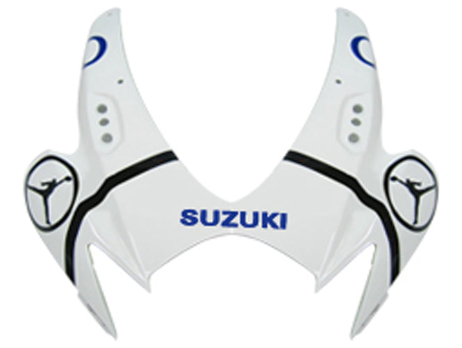 Owiewki 2008-2010 Suzuki GSXR 600 750 Biały Niebieski Jordan Generic