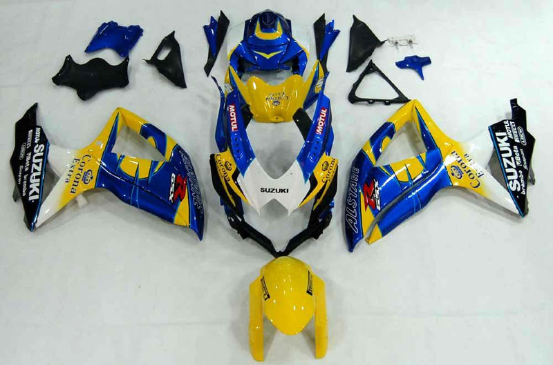 2008-2010 GSXR 600 750 Fairing Kit 34 farger Generisk