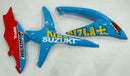 Fairings 2008-2010 Suzuki GSXR 600 750 Blå Gul Rizla Racing Generisk