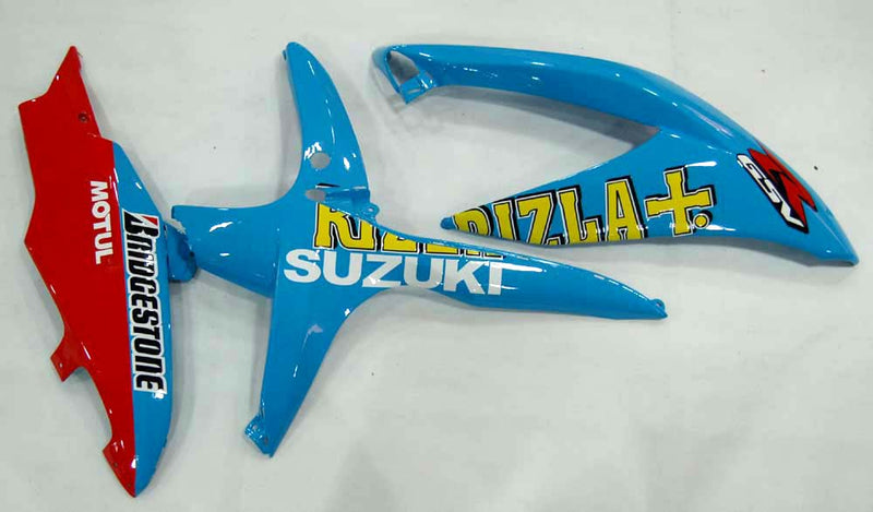 Owiewki 2008-2010 Suzuki GSXR 600 750 Niebieski Żółty Rizla Generic