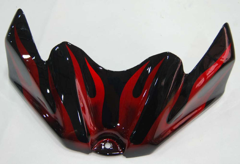 Owiewki 2008-2010 Suzuki GSXR 600 750 Black & Red Flame Generic