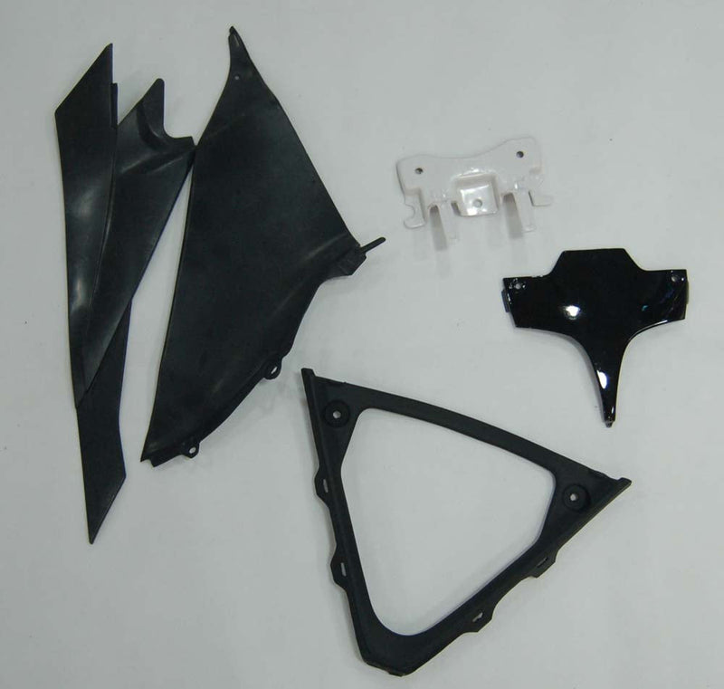 For GSXR 600/750 2008-2009 Bodywork Fairing Black ABS Injection Molded Plastics Set