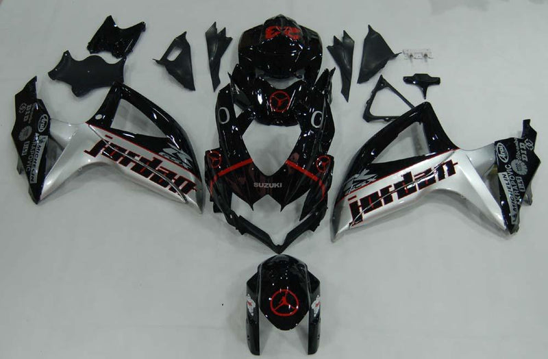 2008-2010 GSXR 600 750 Kit de carenado 34 colores genéricos