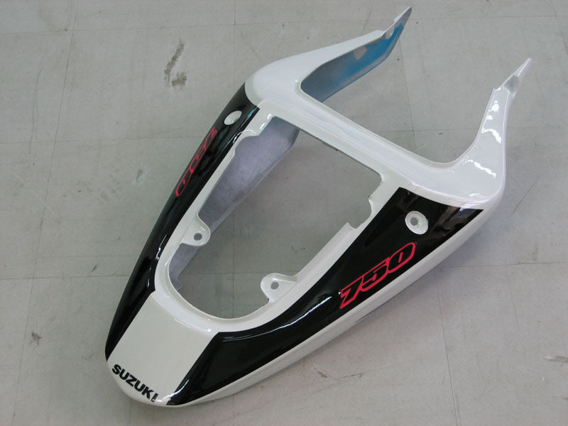 Owiewki 2001-2003 Suzuki GSXR 750 niebiesko-białe Suzuki GSXR Racing Generic