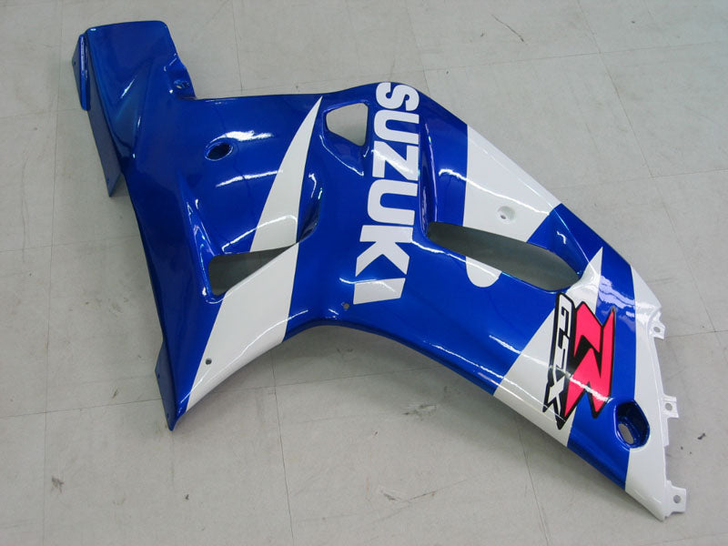 For GSXR750 2000-2003 Bodywork Fairing Blue ABS Injection Molded Plastics Set