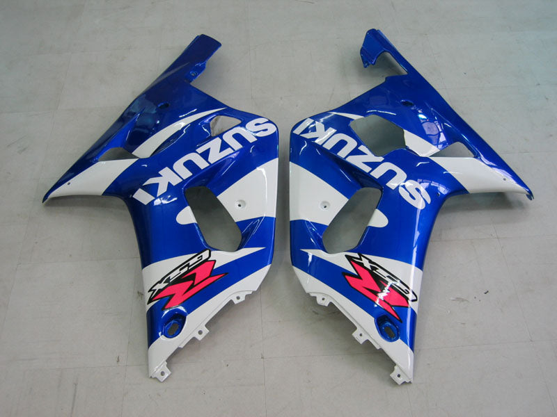 Fairings 2001-2003 Suzuki GSXR 750 Blå & Vit Suzuki GSXR Racing Generic