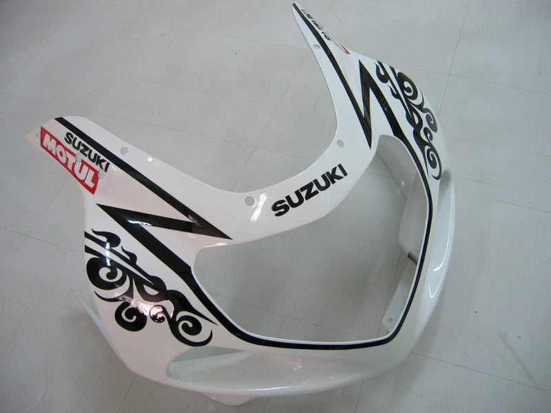 Owiewki 2001-2003 Suzuki GSXR 750 Biała Czarna Alstare Corona Racing Generic