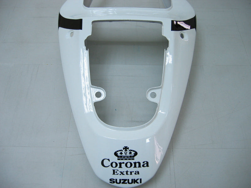 Owiewki 2001-2003 Suzuki GSXR 750 Biała Czarna Alstare Corona Racing Generic