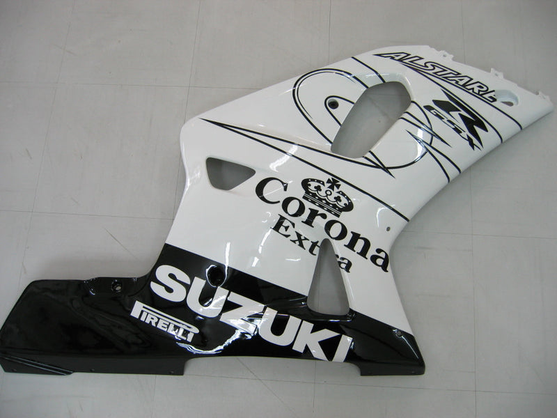 Owiewki 2001-2003 Suzuki GSXR 750 Biała Czarna Alstare Corona Generic