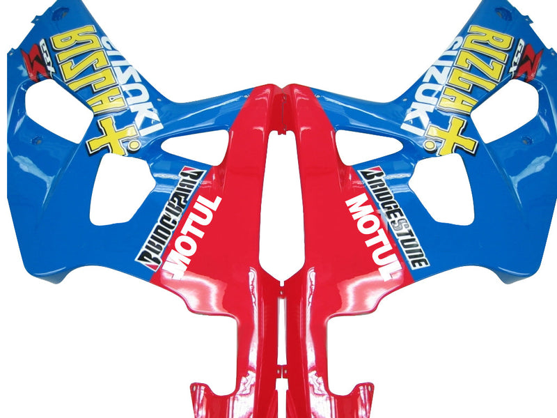 Fairings 2001-2003 Suzuki GSXR 750 Blå Rød Rizla GSXR Racing Generisk