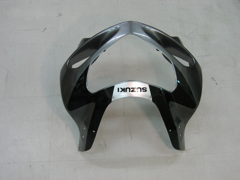 For GSXR750 2000-2003 Bodywork Fairing Black ABS Injection Molded Plastics Set