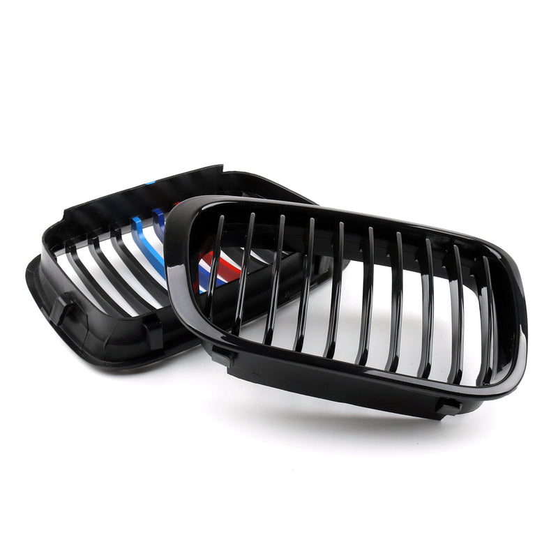 Przedni płot Grill Grill ABS Czarna siatka dla BMW E46 4D (1998-2001) 3 Series Generic