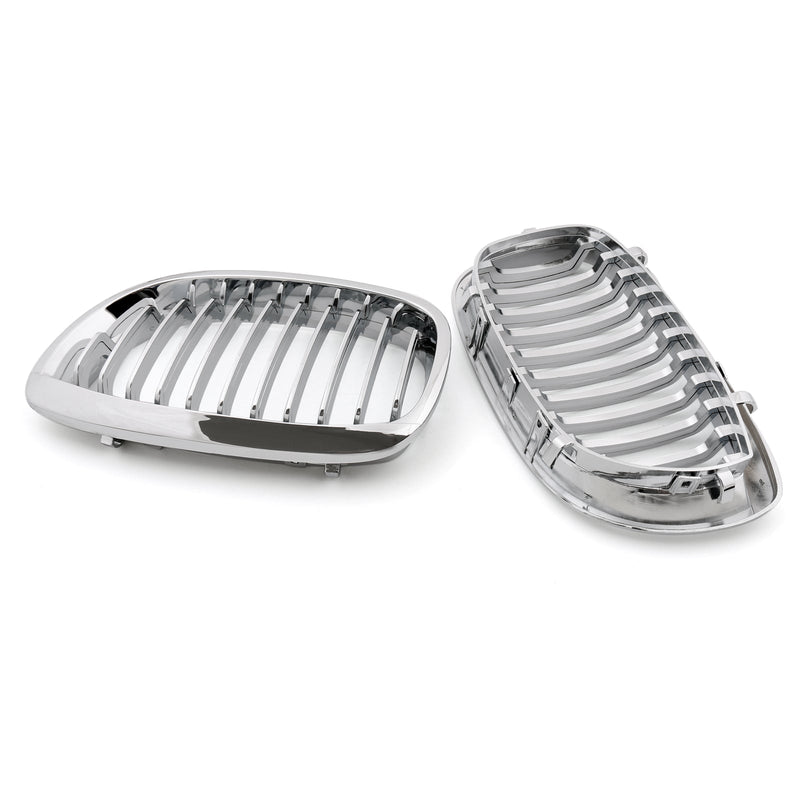 Przedni płot Grill Grille ABS Chrome Mesh dla BMW E46 2D (2002-2007) 3 Series Generic