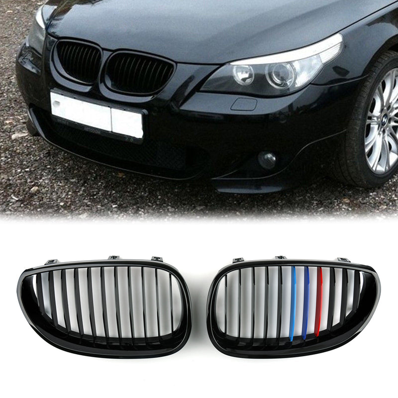 Främre galler / främre njurgaller för 2003-2010 BMW E60 E61 5-serien (2003-2010) Generic