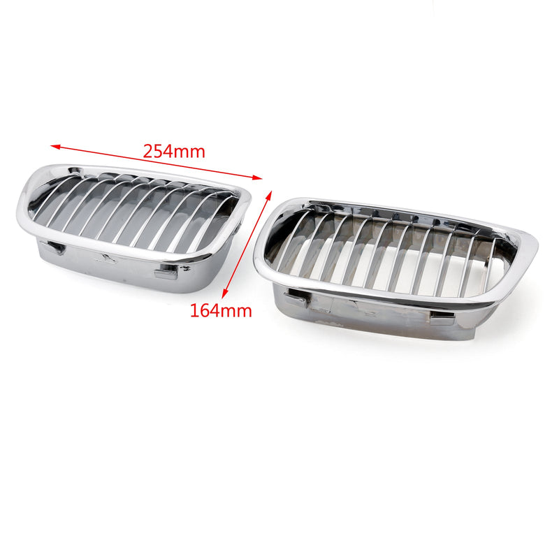 BMW E39 (1995–2003) verchromter Front-Nierengrill Mesh-Grill