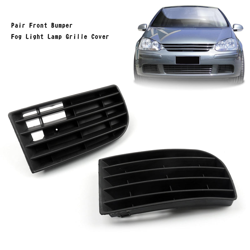 ABS frontstøtfanger Grill Grillbeskyttelsesdeksel Passer Volkwage VW Golf 2005-2008 MK5 Generisk