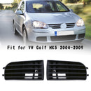 ABS-Frontstoßstangengrill Grillschutzabdeckung passend für Volkwage VW Golf 2005–2008 MK5 Generic