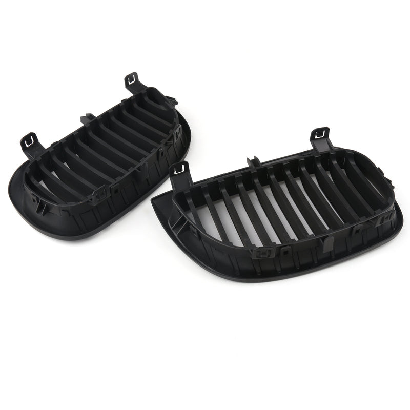 Njurgrill mattsvart för BMW E81 E87 Sport 1-serien (2004-2007) Generic