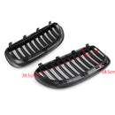 Blank/mattsvart BMW 2004-2010 E63 E64 6-serie Coupé Cabriolet Frontgrill Generic