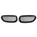 Blank/mattsvart BMW 2004-2010 E63 E64 6-serie Coupé Cabriolet Frontgrill Generic
