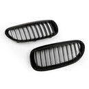 Blank/mattsvart BMW 2004-2010 E63 E64 6-serie Coupé Cabriolet Frontgrill Generic