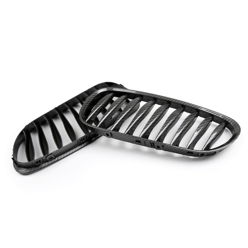 BMW Radiatorgitter 2x Frontstøtfanger Sport Nyre Grill for BMW Z4 E85 E86 2003-2008 Generisk