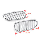 BMW Jäähdyttimen säleikkö 2x Etupuskurin Sport Munuaissäleikkö BMW Z4 E85 E86 2003-2008 Generic