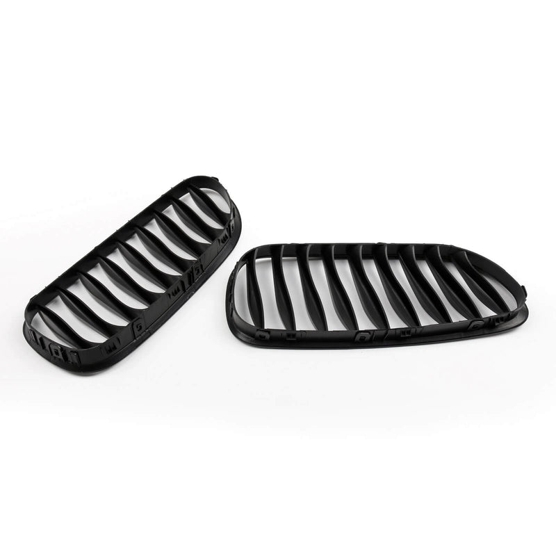 BMW Radiatorgitter 2x Frontstøtfanger Sport Nyre Grill for BMW Z4 E85 E86 2003-2008 Generisk