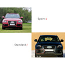 Q5 2009-2011 Audi 1PC L/R Mřížka předního nárazníku Kryty mlhových světel Generic