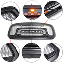 Ram 1500 2013-2018 Grill ABS Honeycomb Bumper Grill Mesh Rebel Style BLK Genérico