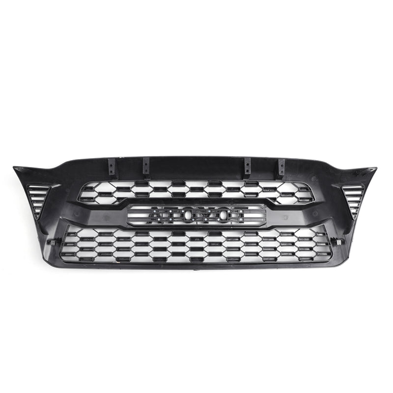 Tacoma 2005-2011 Front Bumper Hette Grill Erstatning med TOYOTA Letter Matte Black Generic