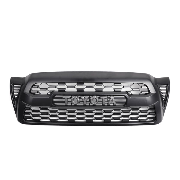 3rd Gen TRD Pro Style Grille med Toyota Letters for Tacoma (2005-06-07-08-09-10-2011)