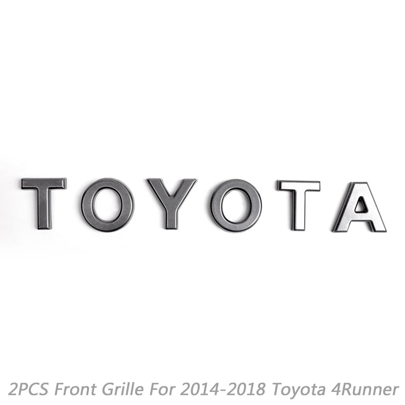 14-19 4Runner TRD PRO 2-delad främre stötfångargrill PZ323-35056 PZ327-35053 Grillbyte Generic